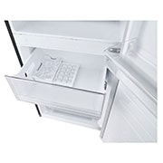LG 306L Bottom Mount Fridge - Matte Black Finish, GB-335MBL