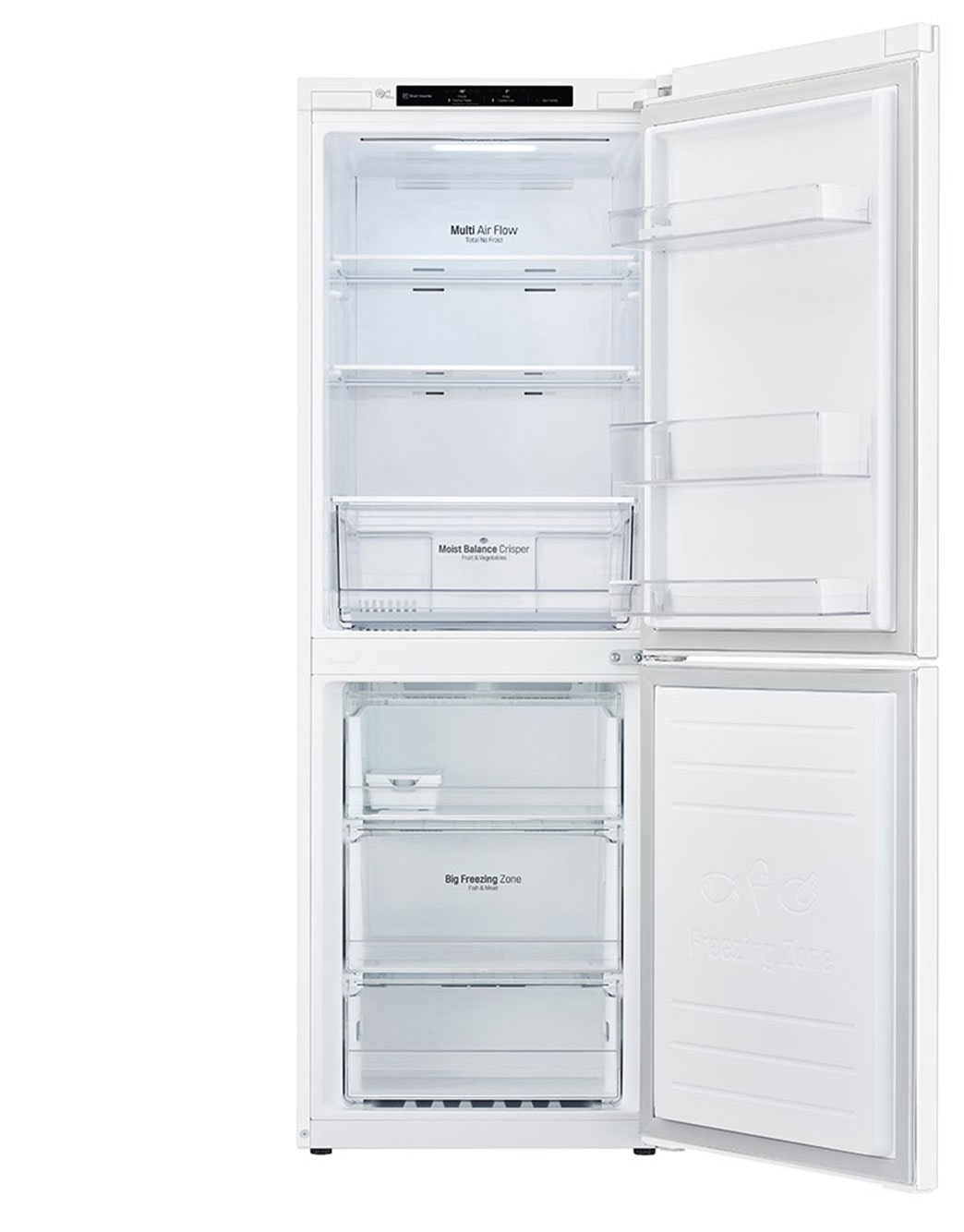 306L Bottom Mount Fridge in White Finish GB335WL LG AU