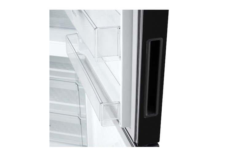 LG 450L Bottom Mount Fridge With 4½ Star Energy Rating, Black Finish, GB-450UBLX