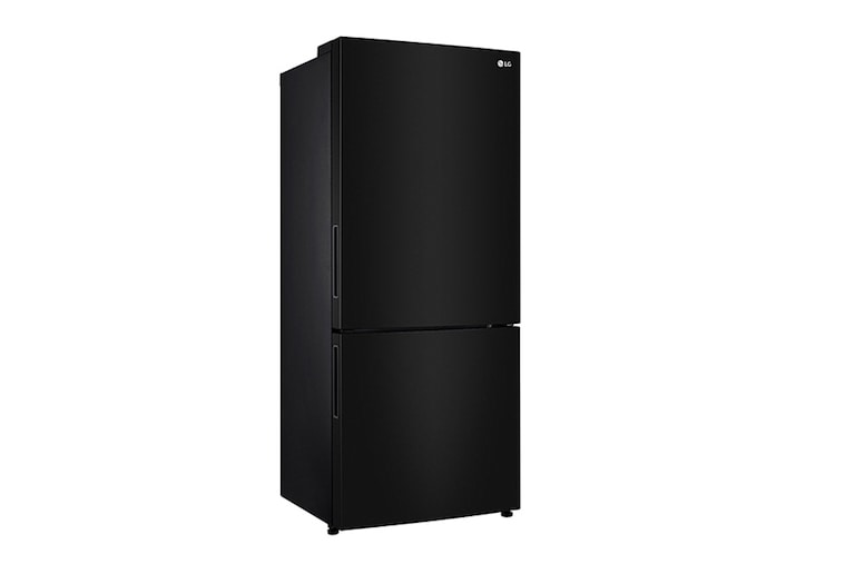 LG 450L Bottom Mount Fridge With 4½ Star Energy Rating, Black Finish, GB-450UBLX