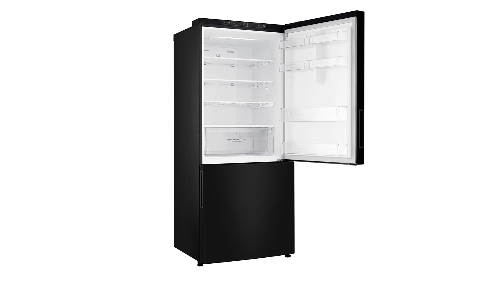 LG 450L Bottom Mount Fridge With 4½ Star Energy Rating, Black Finish, GB-450UBLX