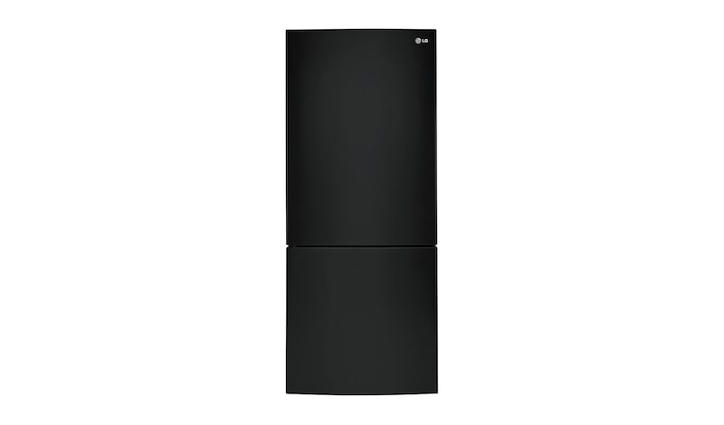 LG 450L Bottom Mount Fridge With 4½ Star Energy Rating, Black Finish, GB-450UBLX