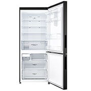LG 450L Bottom Mount Fridge in Black Steel Finish, GB-450UBTLX