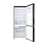 LG 450L Bottom Mount Fridge in Matte Black Finish, GB-450UMBLX