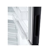 LG 450L Bottom Mount Fridge in Matte Black Finish, GB-450UMBLX