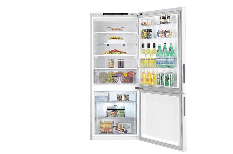 LG 450L Bottom Mount Refrigerator With 4½ Star Energy Rating, GB-450UWLX