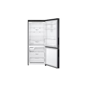 LG 420L Bottom Mount Fridge - Black Finish, GB-455BLE