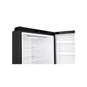LG 420L Bottom Mount Fridge - Black Finish, GB-455BLE