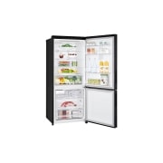 LG 420L Bottom Mount Fridge - Black Finish, GB-455BLE
