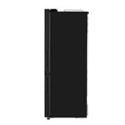LG 420L Bottom Mount Fridge - Black Steel Finish, GB-455BTL