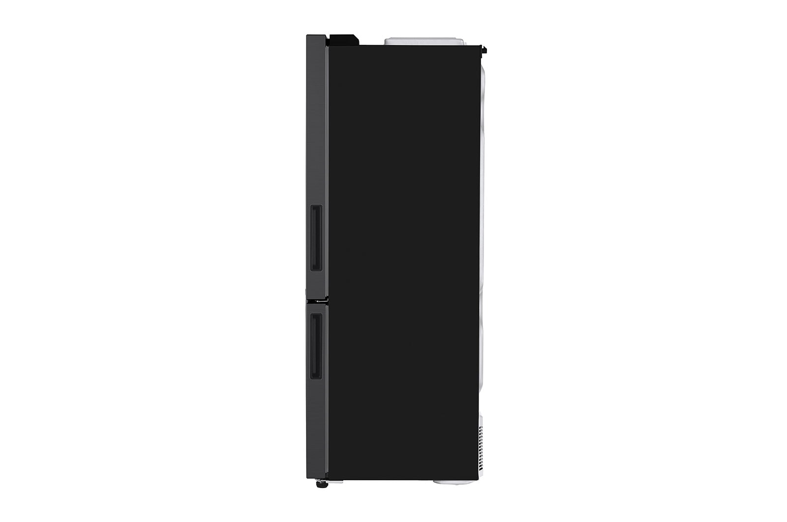 LG 420L Bottom Mount Fridge - Matte Black Finish, GB-455MBL