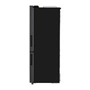 LG 420L Bottom Mount Fridge - Matte Black Finish, GB-455MBL