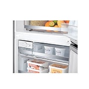 LG 420L Bottom Mount Fridge - Stainless Finish, GB-455PL