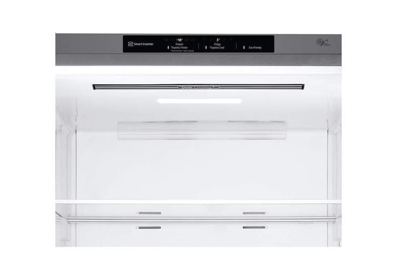 LG 420L Bottom Mount Fridge - Graphite Finish, GB-455UPLE