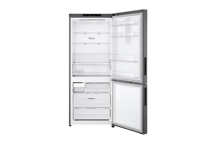 LG 420L Bottom Mount Fridge - Graphite Finish, GB-455UPLE