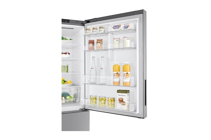 LG 420L Bottom Mount Fridge - Graphite Finish, GB-455UPLE