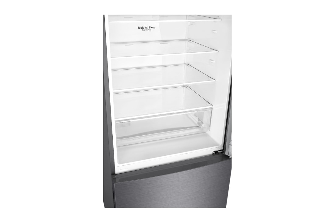 LG 420L Bottom Mount Fridge - Graphite Finish, GB-455UPLE