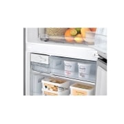 LG 420L Bottom Mount Fridge - Graphite Finish, GB-455UPLE
