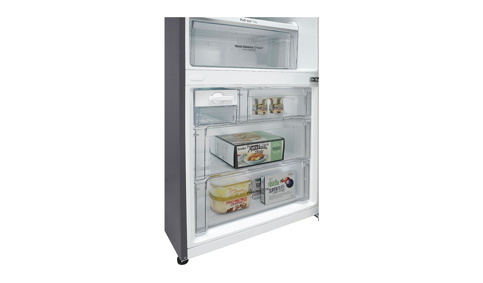 LG 450L Bottom Mount Fridge With 4½ Star Energy Rating, GB-W449UPLX