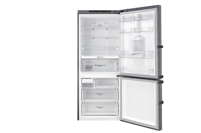 LG 450L Bottom Mount Fridge With 4½ Star Energy Rating, GB-W450UPLX