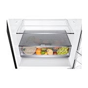 LG 420L Bottom Mount Fridge with Water Dispenser, GB-W455MBL