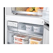 LG 420L Bottom Mount Fridge with Water Dispenser, GB-W455MBL
