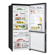 LG 420L Bottom Mount Fridge with Water Dispenser, GB-W455MBL