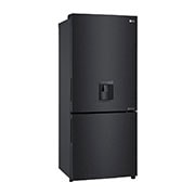LG 420L Bottom Mount Fridge with Water Dispenser, GB-W455MBL