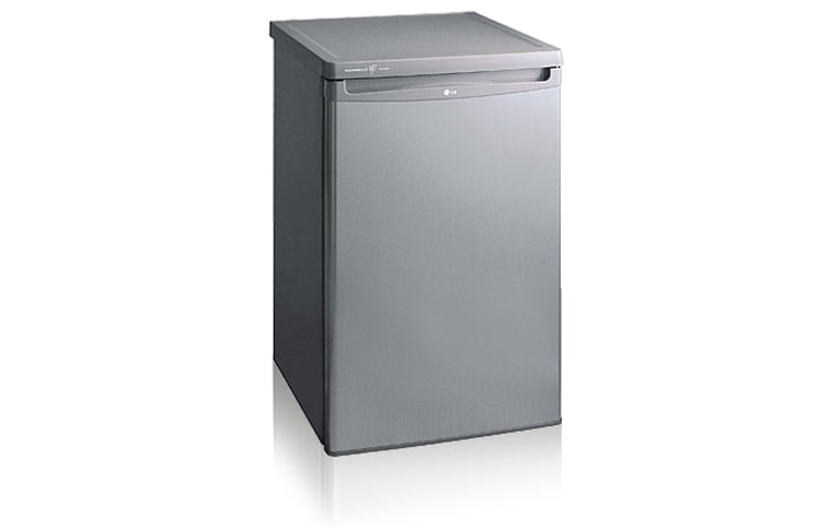 Front view of 140L Titanium Bar Fridge GC-181STA