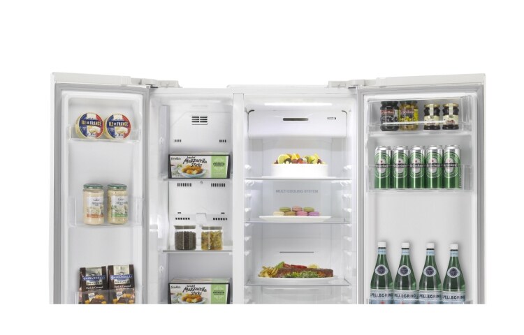 LG 571L Side by Side Refrigerator, GC-B197HWL