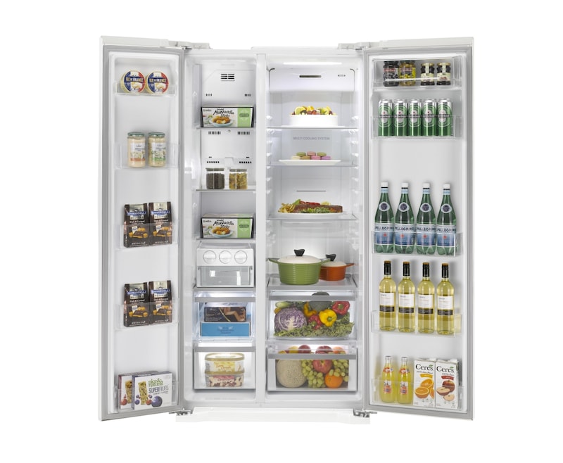 LG 571L Side by Side Refrigerator, GC-B197HWL