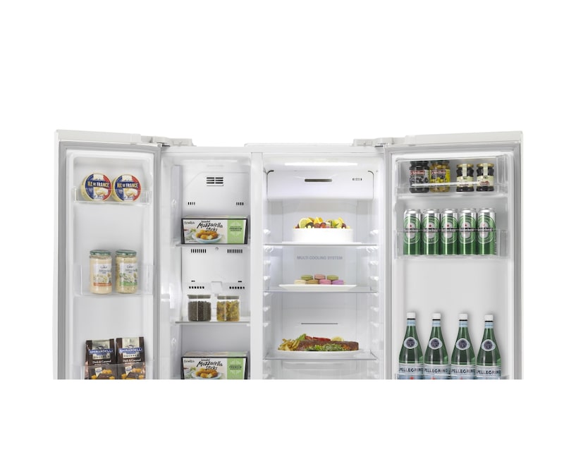 LG 571L Side by Side Refrigerator, GC-B197HWL