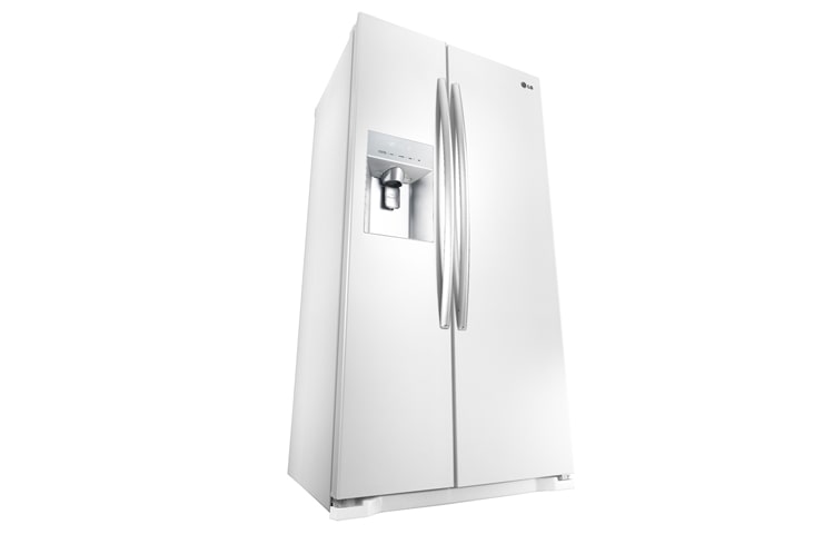 LG 567L Side by Side Refrigerator with Non Plumbed Ice & Water Dispenser, GC-L197DWNL