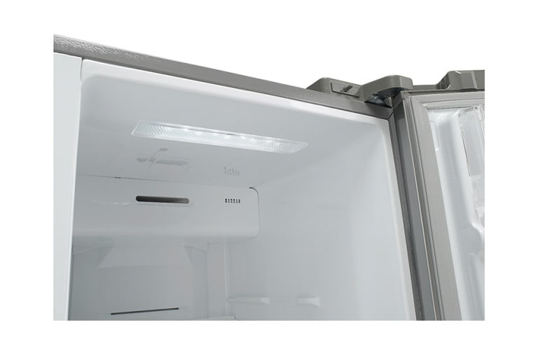 LG 563L Side by Side Refrigerator with Non Plumbed Ice & Water, GC-L197HPNL