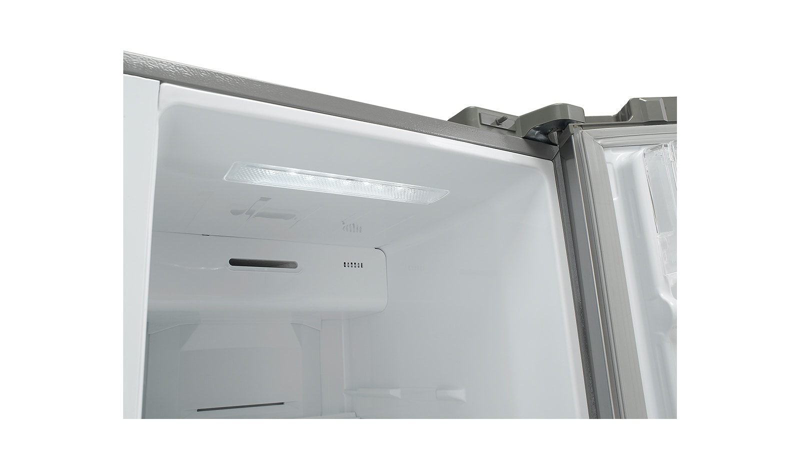 LG 563L Side by Side Refrigerator with Non Plumbed Ice & Water, GC-L197HPNL