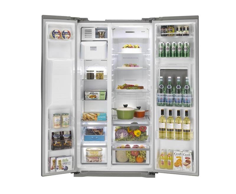 LG 563L Side by Side refrigerator with One Touch Home Bar, GC-P197HPL