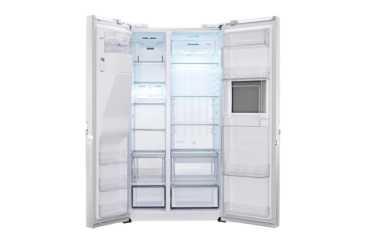 LG 590L Side by Side Refrigerator with One Touch Home Bar, GC-P227FSL