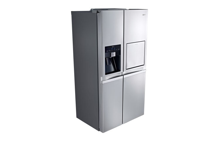 LG 590L Side by Side Refrigerator with One Touch Home Bar, GC-P227FSL