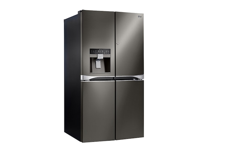LG 712L French Door Fridge, with Door-In-Door®, in Black Stainless Steel, GF-5D712BSL