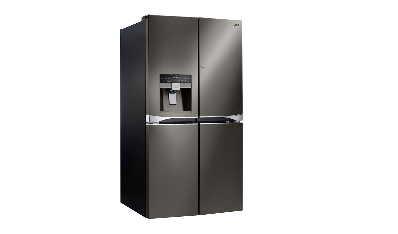 LG 712L French Door Fridge, with Door-In-Door®, in Black Stainless Steel, GF-5D712BSL