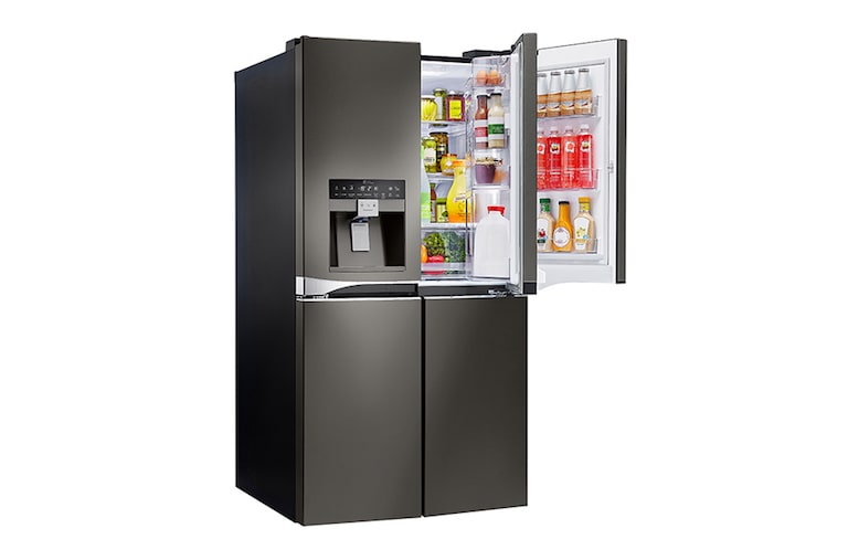 LG 712L French Door Fridge, with Door-In-Door®, in Black Stainless Steel, GF-5D712BSL