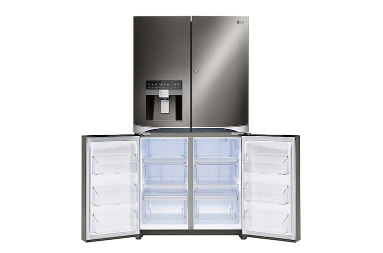 LG 712L French Door Fridge, with Door-In-Door®, in Black Stainless Steel, GF-5D712BSL
