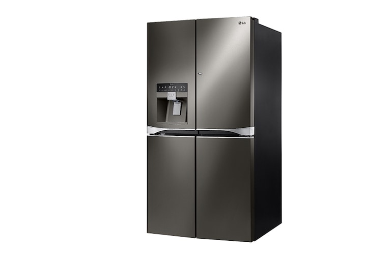 LG 712L French Door Fridge, with Door-In-Door®, in Black Stainless Steel, GF-5D712BSL