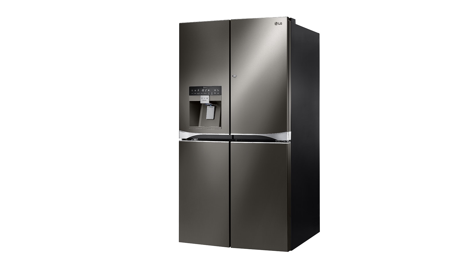 LG 712L French Door Fridge, with Door-In-Door®, in Black Stainless Steel, GF-5D712BSL
