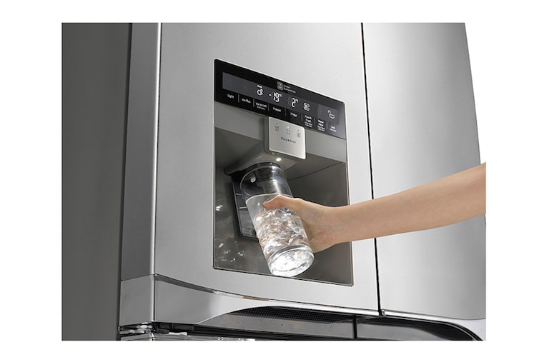 LG 906L Door-in-Door® French Door Fridge with Ice & Water Dispenser, GF-5D906SL