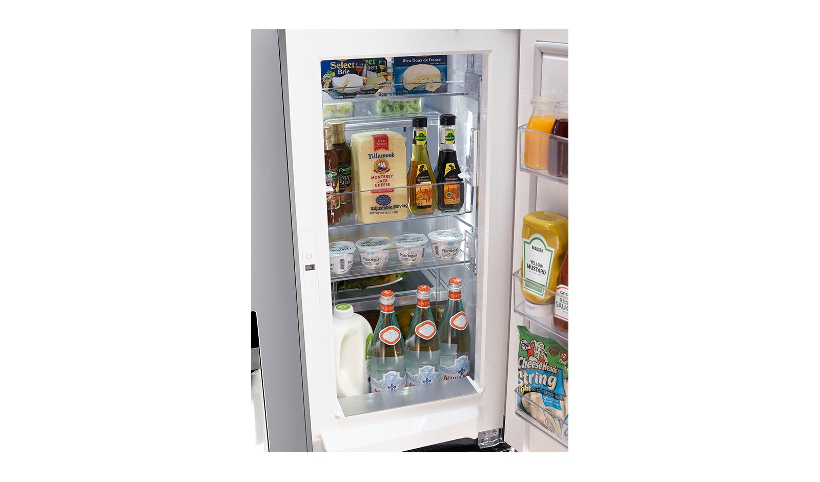 LG 906L Door-in-Door® French Door Fridge with Ice & Water Dispenser, GF-5D906SL