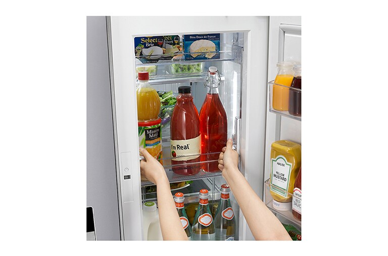 LG 906L Door-in-Door® French Door Fridge with Ice & Water Dispenser, GF-5D906SL