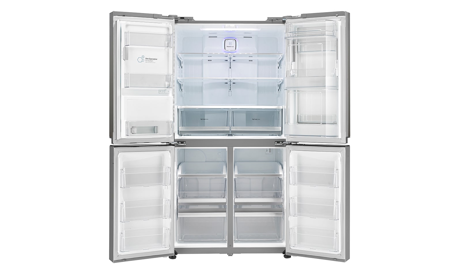LG 906L Door-in-Door® French Door Fridge with Ice & Water Dispenser, GF-5D906SL