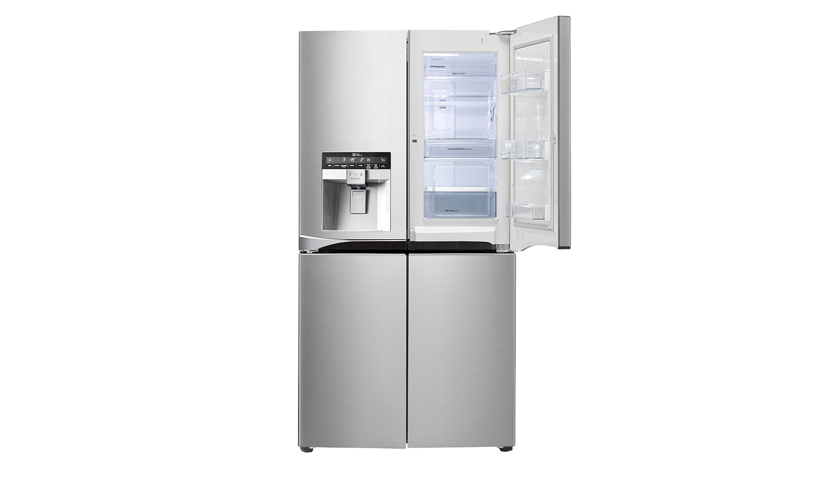 LG 906L Door-in-Door® French Door Fridge with Ice & Water Dispenser, GF-5D906SL