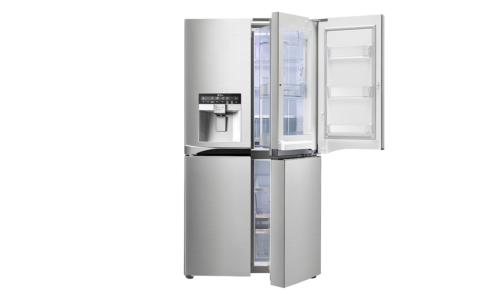 LG 906L Door-in-Door® French Door Fridge with Ice & Water Dispenser, GF-5D906SL